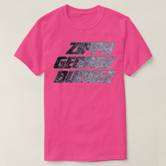T-shirt Zippy George Bungle 1 (Design devant)