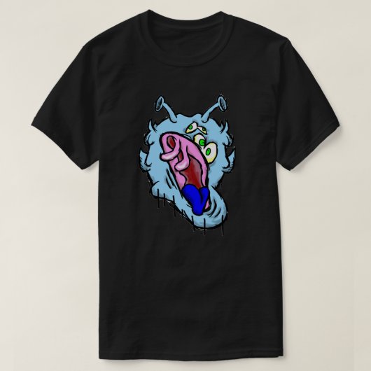 T-shirt Zippy Trippy Alien Dazs Cold (Design devant)