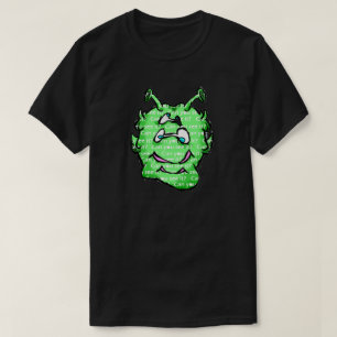 T-shirt Zippy Trippy Alien Dazs Green