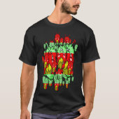 T-shirt Zippy Trippy Alien Dazs Green-Tooth (Devant)