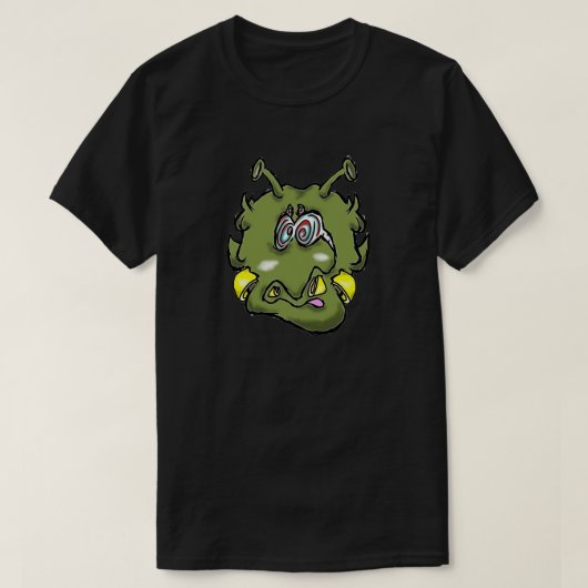 T-shirt Zippy Trippy Alien Dazs Oops (Design devant)