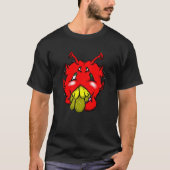 T-shirt Zippy Trippy Alien Dazs Yellow Tooth (Devant)