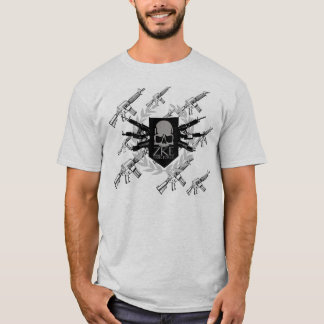 T-shirt ZKE pleuvant la chemise AR15