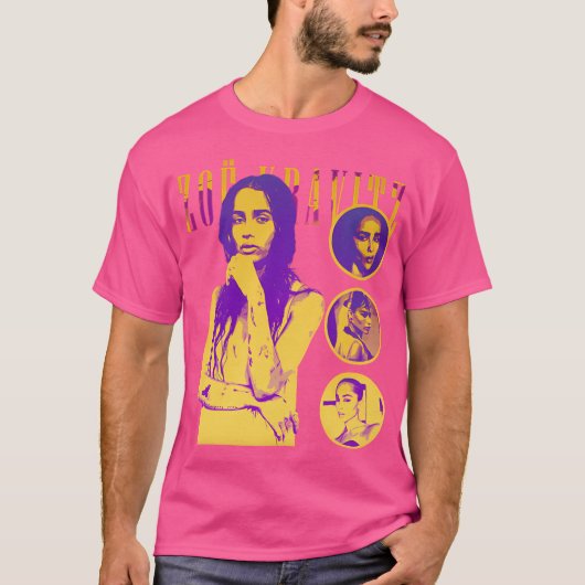 T-shirt Zo Kravitz (Devant)