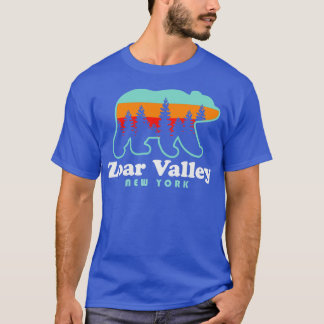 T-shirt Zoar Valley New York Ours Souvenir Cadeau Sunrise