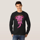 T-shirt Zocker Axolotl  Video Gaming  for Gamers (Devant entier)