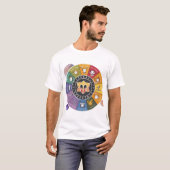T-shirt zodiac academy sticker (Devant entier)