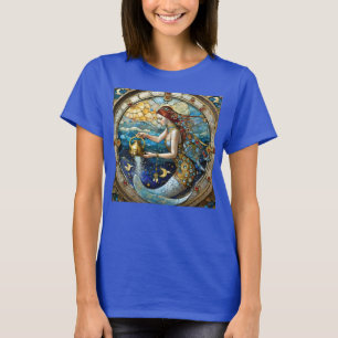 T-shirt Zodiac - Aquarius La Sirène Du Porteur D'Eau