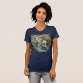 T-shirt Zodiac - Aquarius Le Porteur D'Eau (Devant entier)