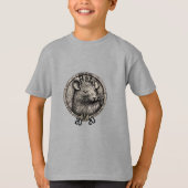 T-shirt Zodiac chinois 2020 "Rat" (Devant)