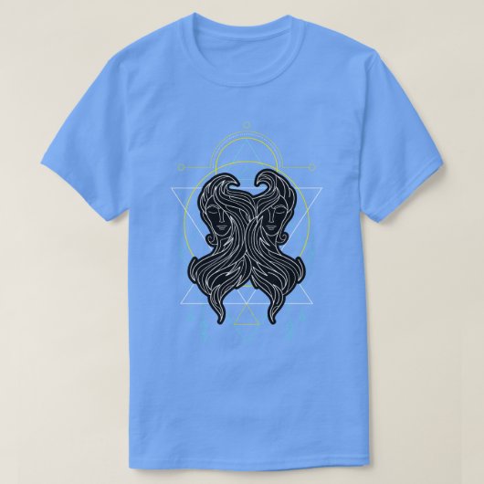 T-shirt Zodiac Gemini (Design devant)