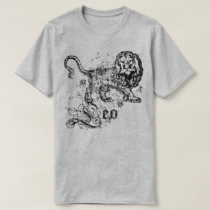 T-shirt Zodiac Leo Vintage