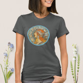 T-shirt Zodiac Portrait Alphonse Mucha