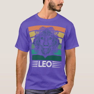 T-shirt Zodiac Retro Leo
