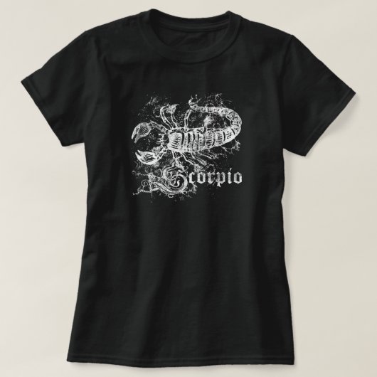 T-shirt Zodiac Scorpio (Design devant)