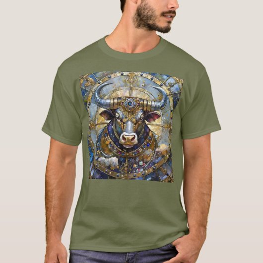 T-shirt Zodiac - Taurus Le Taureau (Devant)