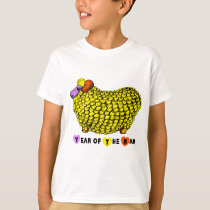 T-shirt Zodiaque chinois K S blanc de nouvelle année de