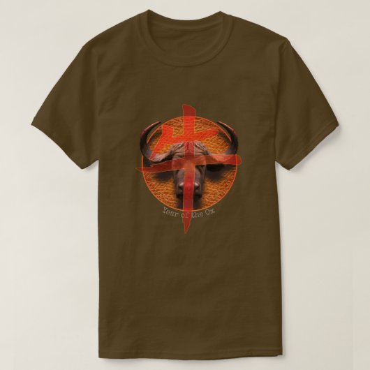 T-shirt Zodiaque chinois "Ox" (Design devant)
