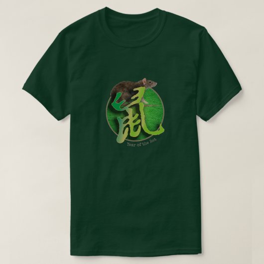 T-shirt Zodiaque chinois "Rat" (Design devant)