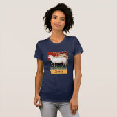 T-shirt Zodiaque de Bélier (Devant entier)
