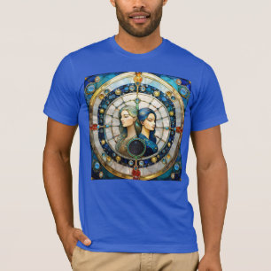 T-shirt Zodiaque - Gémeaux Les Jumeaux