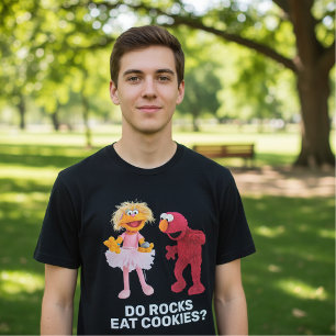 T-shirt Zoe, Rocco et Elmo Est-ce que les Rocks mangent
