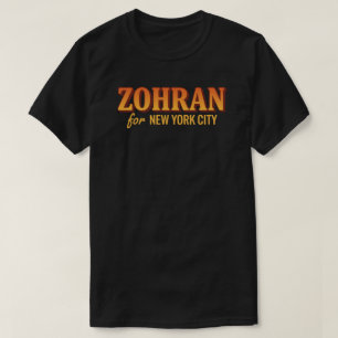 T-shirt Zohran-Mamdani pour la ville de New York