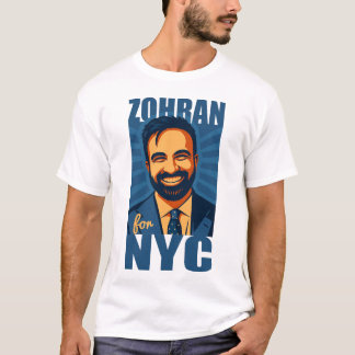 T-shirt ZOHRAN MAMDANI pour NYC