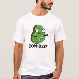 T-shirt Zom-beef drôle Halloween Zombie Pun de viande Zomb