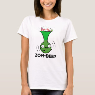 T-shirt Zom-beep Drôle Halloween Zombie Honker Pun