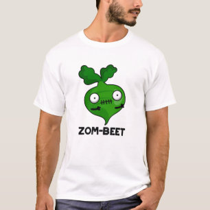 T-shirt Zom-beet drôle Halloween Zombie Beet Pun