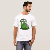 T-shirt Zom-big Zom-small Funny Halloween Zombie Pun (Devant entier)