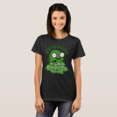 T-shirt Zom-breed Funny Zombie Breed Pun Dark BG (Devant entier)