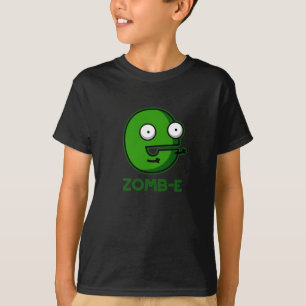 T-shirt Zomb-E Drôle Halloween Zombie Alphabet Pun