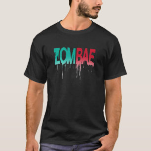 T-shirt Zombae Zombie Apocalypse Maman Soeur Fille Bff