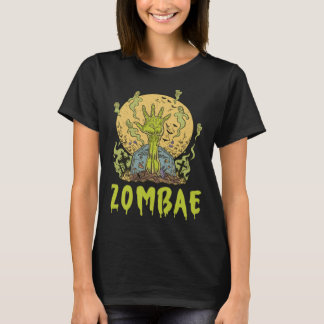 T-shirt Zombae Zombie Halloween Boyfriend Girlfriend Coupl