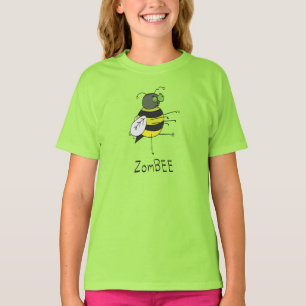 T-shirt ZomBEE Zombie Bee Girl's Kid