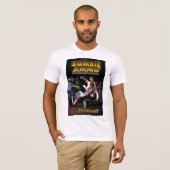 T-shirt Zombi Ammo™ "hors des munitions ! " (Devant entier)