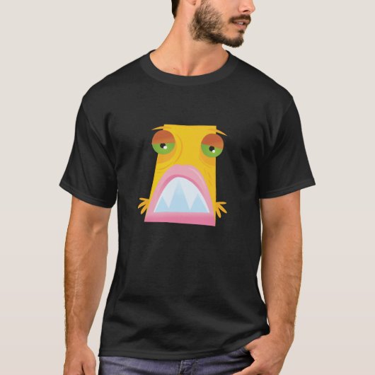 T-shirt Zombi de la cuvette de poissons (Devant)