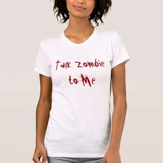 T-shirt Zombi d'entretien à moi (Devant)