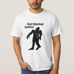 T-shirt Zombi d'étudiant de Med