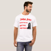 T-shirt Zombi Jésus (Devant entier)