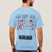 T-shirt zombi-nom (Dos)