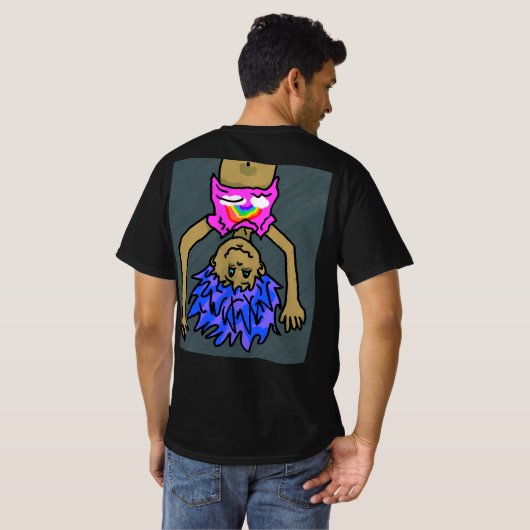 T-shirt Zombie (Dos entier)