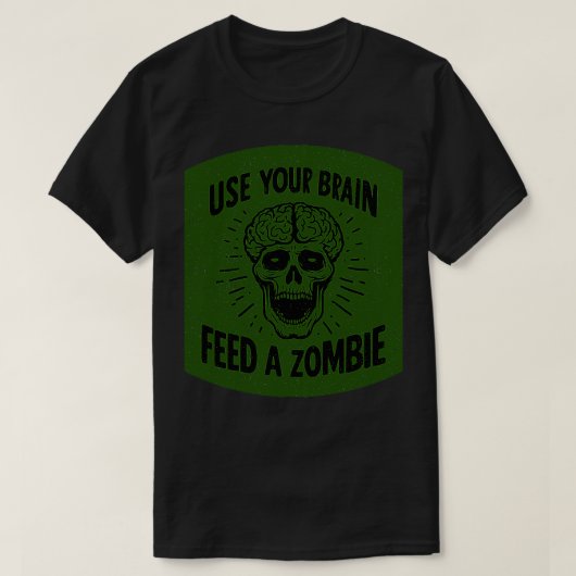 T-shirt Zombie (Design devant)