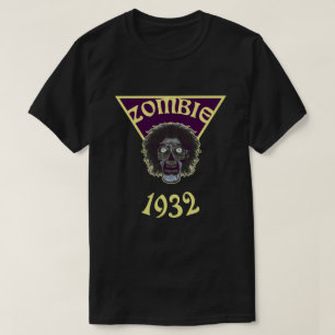 T-shirt ZOMBIE 1932 Jaune violet