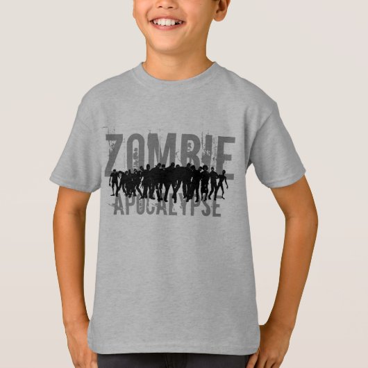 T-shirt Zombie Apocalypse (Devant)