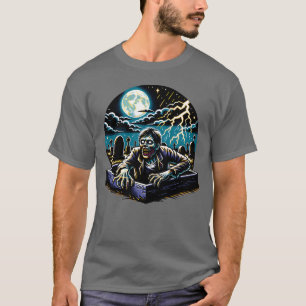 T-shirt Zombie Apocalypse Halloween Joyeux garçon Hallowee