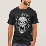T-shirt Zombie Apocalypse (sombre)<br><div class="desc">L'apocalypse de Zombie sera bientôt sur nous. Le monde tel que nous le connaissons cessera d'exister. La race humaine est condamnée,  seuls quelques-uns survivront. Obtenez ce T-shirt pendant que les stocks et la civilisation dernier! Disponible en différentes couleurs d'impression et chemises,  regardez mon magasin.</div>