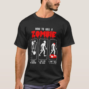 T-shirt Zombie Apocalypse Zombie Halloween nuit